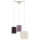 Ceiling Lights - Tombolo - Different Shades & Nickel 3 Light Cluster Pendant Eglo-92755 - Tombolo - Different Shades & Nickel 3 Light Cluster Pendant