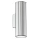 Eglo-94107 - Riga - Outdoor Stainless Steel Up&Down Wall Lamp