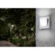 - Calgary 1 - Outdoor White & Stainless Steel Wall Lamp Eglo-94114 - Calgary 1 - Outdoor White & Stainless Steel Wall Lamp