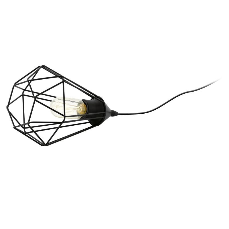 Eglo-94192 - Tarbes - Vintage Black Cage Table Lamp