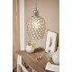 Ceiling Lights - Bonares 1 - Crystal & Polished Chrome Single Pendant Eglo-94896 - Bonares 1 - Crystal & Polished Chrome Single Pendant