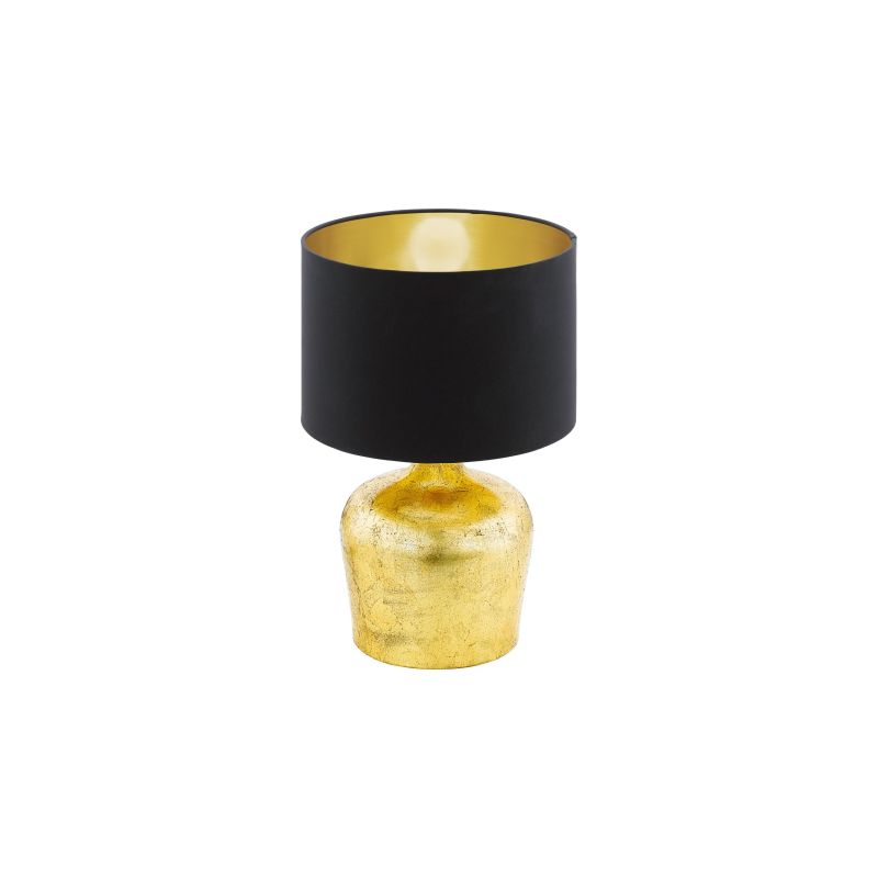 Eglo-95386 - Manalba - Black & Gold Table Lamp