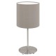 Eglo-95726 - Pasteri - Taupe & Satin Nickel Table Lamp