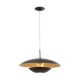 Eglo-95755 - Nuvano - Brown and Gold Single Hanging Pendant