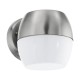 Outdoor - Oncala - Outdoor LED Stainless Steel & White Wall Lamp Eglo-95982 - Oncala - Outdoor LED Stainless Steel & White Wall Lamp