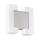 Outdoor - Sitia - Outdoor LED White & Satin Nickel Wall Lamp Eglo-95987 - Sitia - Outdoor LED White & Satin Nickel Wall Lamp
