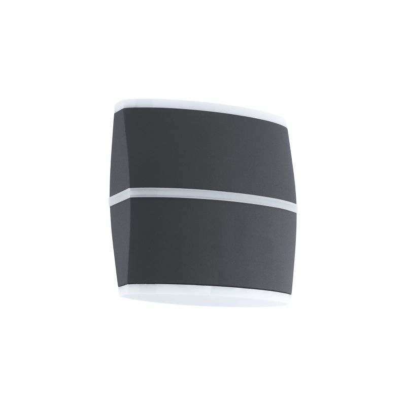 Outdoor - Perafita - Outdoor LED Anthracite & White Wall Lamp Eglo-96007 - Perafita - Outdoor LED Anthracite & White Wall Lamp