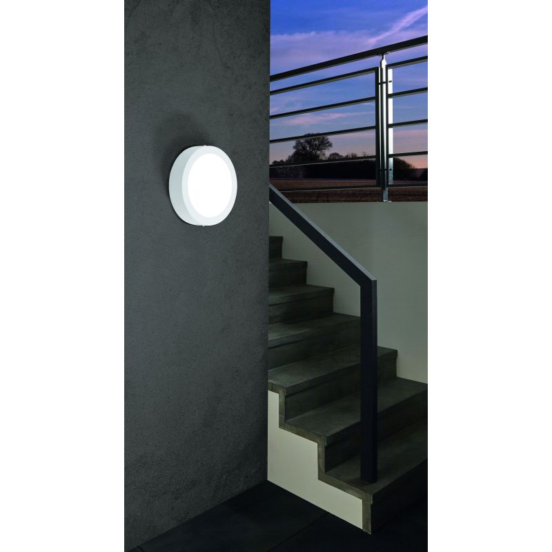 Bathroom Lights - Argolis - Outdoor LED White Wall/Ceiling Lamp Eglo-96491 - Argolis - Outdoor LED White Wall/Ceiling Lamp