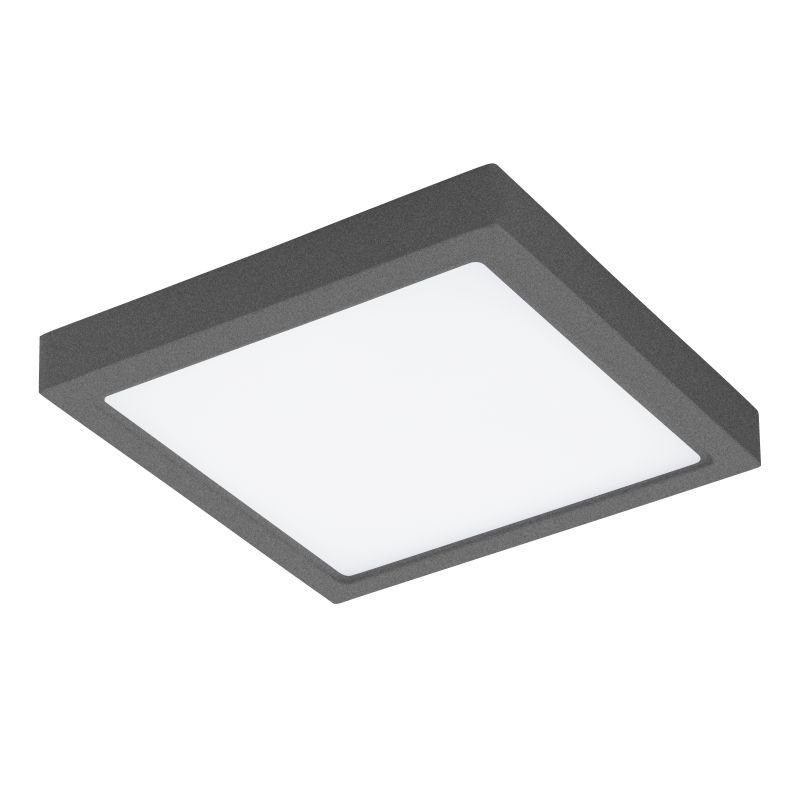 Bathroom Lights - Argolis - Outdoor LED Anthracite Wall/Ceiling Lamp Eglo-96495 - Argolis - Outdoor LED Anthracite Wall/Ceiling Lamp