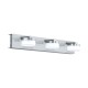 Eglo-96543 - Romendo 1 - LED Frosted & Chrome 3 Light Dimm Wall Lamp