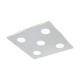Bathroom Lights - Cabus - LED White & Chrome 5 Light Flush Eglo-96939 - Cabus - LED White & Chrome 5 Light Flush