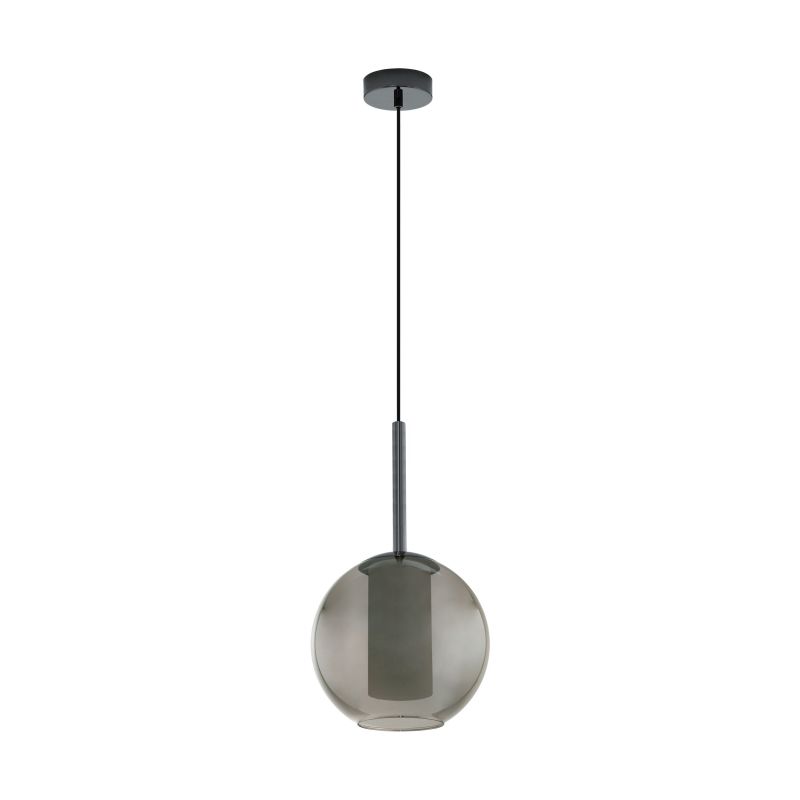 Ceiling Lights - Tindari - Double Glass with Black Nickel Single Pendant Eglo-97633 - Tindari - Double Glass with Black Nickel Single Pendant