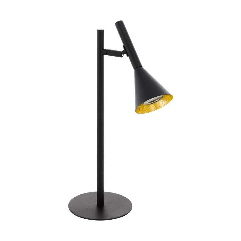 Table & Floor Lamp - Cortaderas - Black & Gold Table Lamp Eglo-97805 - Cortaderas - Black & Gold Table Lamp