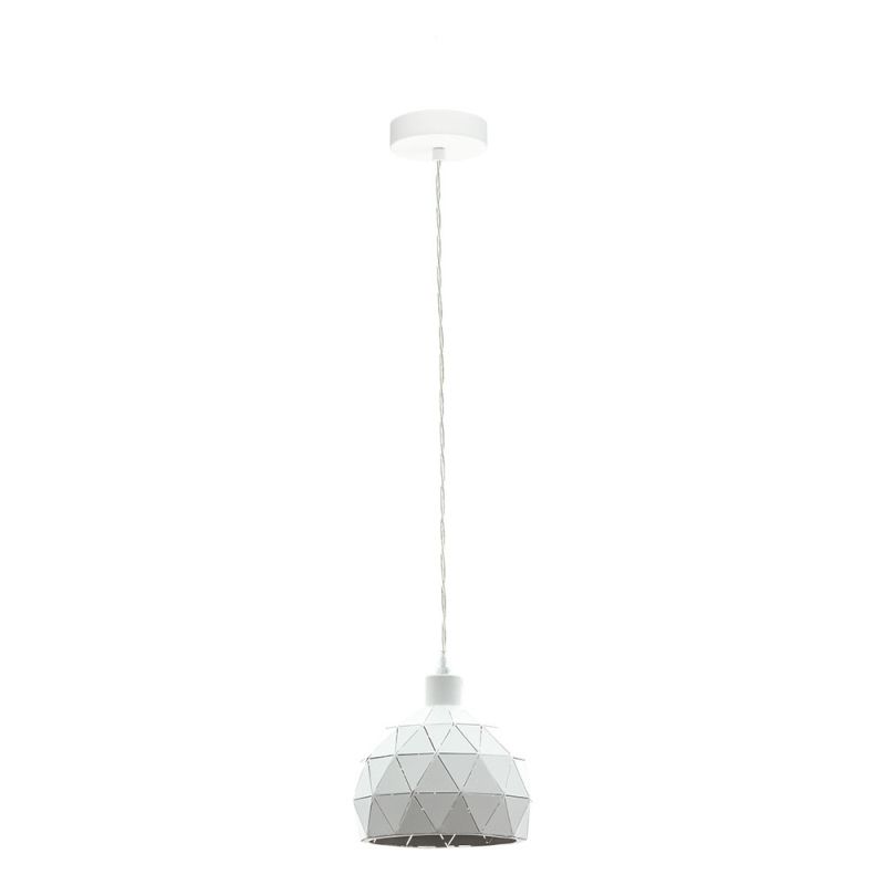 Eglo-97854 - Roccaforte - White Medium Single Pendant