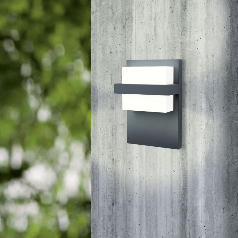 Outdoor - Culpina - Outdoor LED Anthracite Wall Lamp Eglo-98088 - Culpina - Outdoor LED Anthracite Wall Lamp
