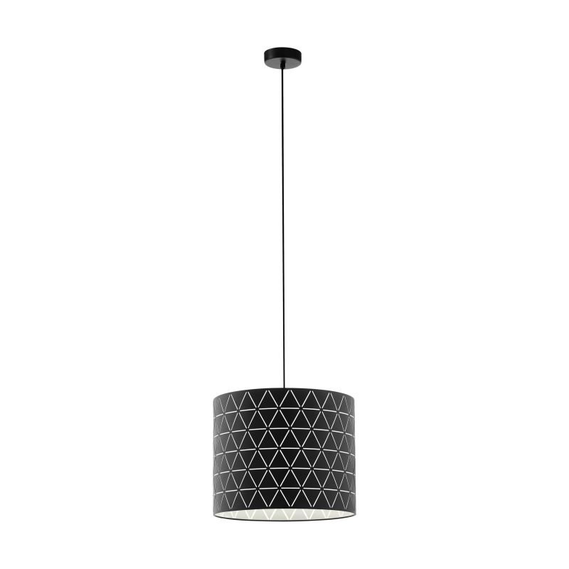 Ceiling Lights - Ramon - Decorative Black Single Pendant Eglo-98351 - Ramon - Decorative Black Single Pendant