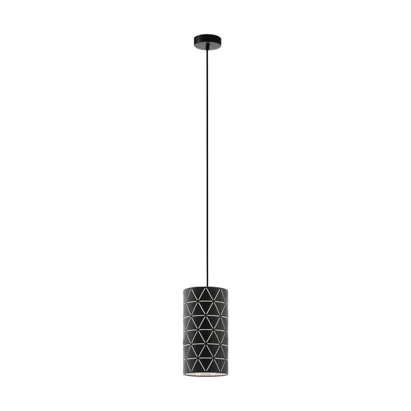 Ceiling Lights - Ramon - Decorative Black Small Single Pendant Eglo-98352 - Ramon - Decorative Black Small Single Pendant