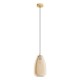 Ceiling Lights - Alobrase - Amber Glass with Brushed Gold Small Pendant Eglo-98648 - Alobrase - Amber Glass with Brushed Gold Small Pendant