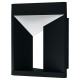 Outdoor - Nembro - LED Black & White Wall Lamp Eglo-98748 - Nembro - LED Black & White Wall Lamp