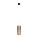 Ceiling Lights - Tabiago - Rose Gold & Black Small Single Pendant Eglo-99016 - Tabiago - Rose Gold & Black Small Single Pendant
