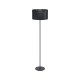 Eglo-99046 - Maserlo 1 - Black Drum Shade Floor Lamp