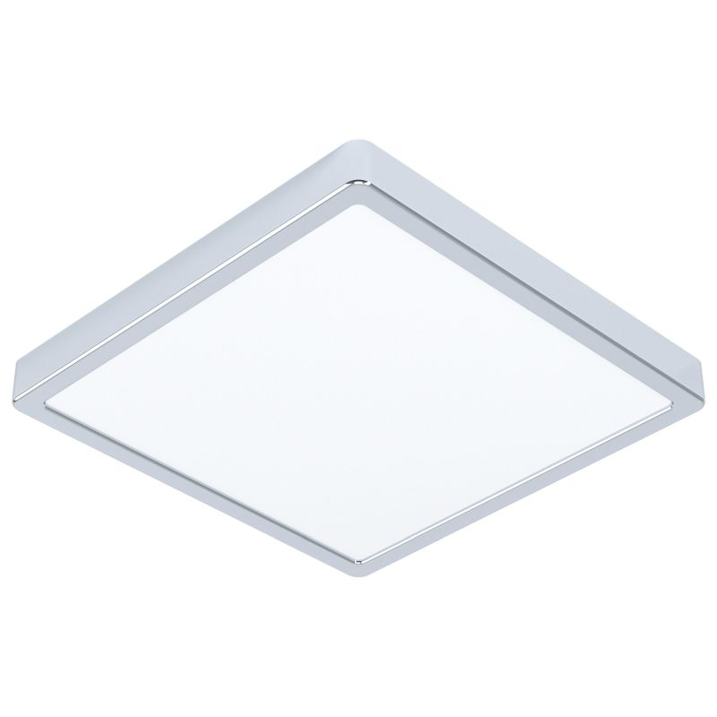 Eglo-99269 - Fueva 5 - LED White & Chrome Square Ceiling Lamp
