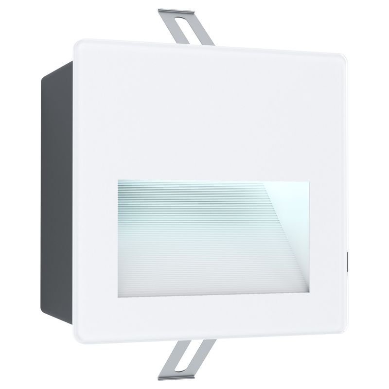 Eglo-99575 - Aracena - LED White Square Recessed Brick Light
