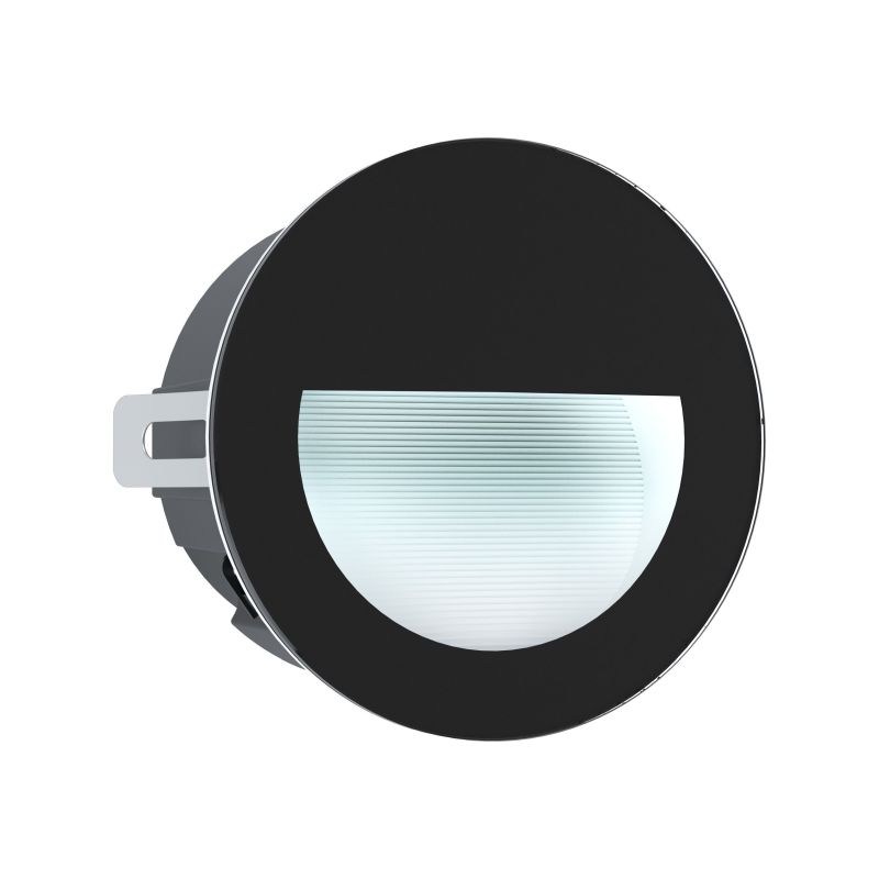 Eglo-99576 - Aracena - LED Black Circular Recessed Brick Light