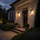 Eglo-22467 - Laterna 4 - Traditional Black Downlight Wall Lamp