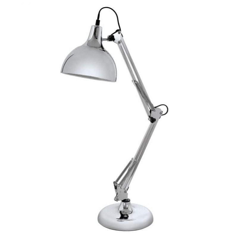 Eglo-94702 - Borgillio - Polished Chrome Desk Lamp