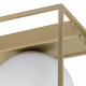 Ceiling Lights - Vallaspra - Opal Glass with Champagne Single Semi Flush Eglo-97791 - Vallaspra - Opal Glass with Champagne Single Semi Flush