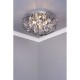 Crystal & Acrylic - Davian - Decorative Crystal & Chrome 3 Light Flush Dar-DAV5250 - Davian - Decorative Crystal & Chrome 3 Light Flush