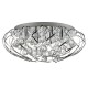 Dar-DAV4850 - Davian - Decorative Crystal & Chrome 8 Light Flush