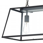 Academy - Matt Black 3 Light over Island Fitting Academy - Matt Black 3 Light over Island Fitting