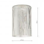 Accessory - Shade Only - Ribbed Clear Glass Accessory - Shade Only - Ribbed Clear Glass