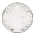 Accessory - Shade Only - Ribbed Clear Glass Accessory - Shade Only - Ribbed Clear Glass