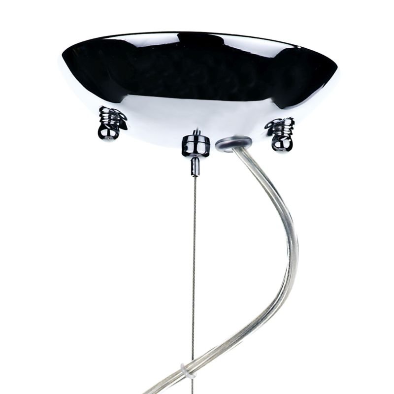 Crystal & Acrylic - Adriatic - Crystal Glass Beads with Chrome 5 Light Pendant Dar-ADR0550 - Adriatic - Crystal Glass Beads with Chrome 5 Light Pendant