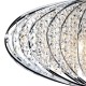 Crystal & Acrylic - Adriatic - Crystal Glass Beads with Chrome 5 Light Pendant Dar-ADR0550 - Adriatic - Crystal Glass Beads with Chrome 5 Light Pendant