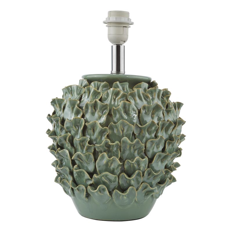 Dar-AIL4224 - Ailsa - Base Only - Green Ceramic Table Lamp