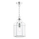 Dar-ALE8650 - Aled - Polished Chrome Lantern Pendant