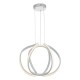 Dar-ALO012 - Alonsa - Small LED Sculptural Twisted Hanging Pendant