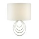 Wall Lights - Alsie - Ivory Silk Shade with Antique Brass Wall Lamp Dar-ALS0775 - Alsie - Ivory Silk Shade with Antique Brass Wall Lamp