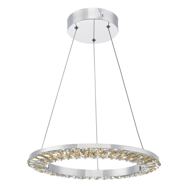 Ceiling Lights - Altamura - LED Crystal with Stainless Steel Hanging Pendant Dar-ALT0150 - Altamura - LED Crystal with Stainless Steel Hanging Pendant