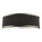 Alvaro - Antique Brass Wall Lamp with Bronze Mushroom Shade & Diffuser Alvaro - Antique Brass Wall Lamp with Bronze Mushroom Shade & Diffuser