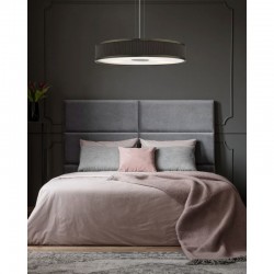 Alvaro - Antique Brass 6 Light Pendant with Bronze Mushroom Shade & Diffuser