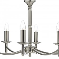 Ambassador - Satin Chrome 8 Light Centre Fitting Ambassador - Satin Chrome 8 Light Centre Fitting