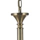 Dar-AMB0875 - Ambassador - Antique Brass 8 Light Centre Fitting