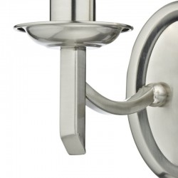 Ambassador - Satin Chrome Twin Wall Lamp Ambassador - Satin Chrome Twin Wall Lamp