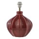 Dar-AMR4225 - Amrita - Base Only - Red Ceramic Table Lamp