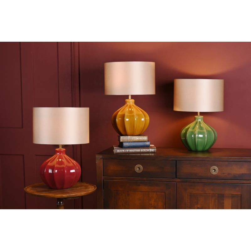 Dar-AMR4229 - Amrita - Base Only - Carmel Ceramic Table Lamp